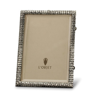 Ramka Łuski platynowa 13x18cm L Objet