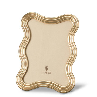 Ramka Fala pozłacana 13x18cm L Objet