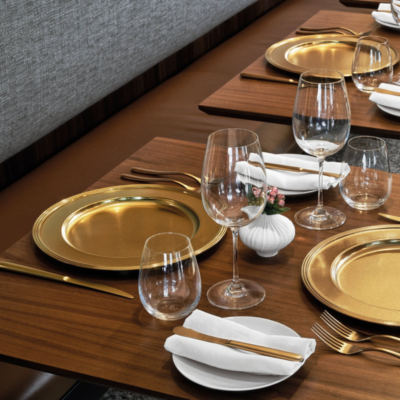 Sambonet Avenue Podtalerz diamond gold