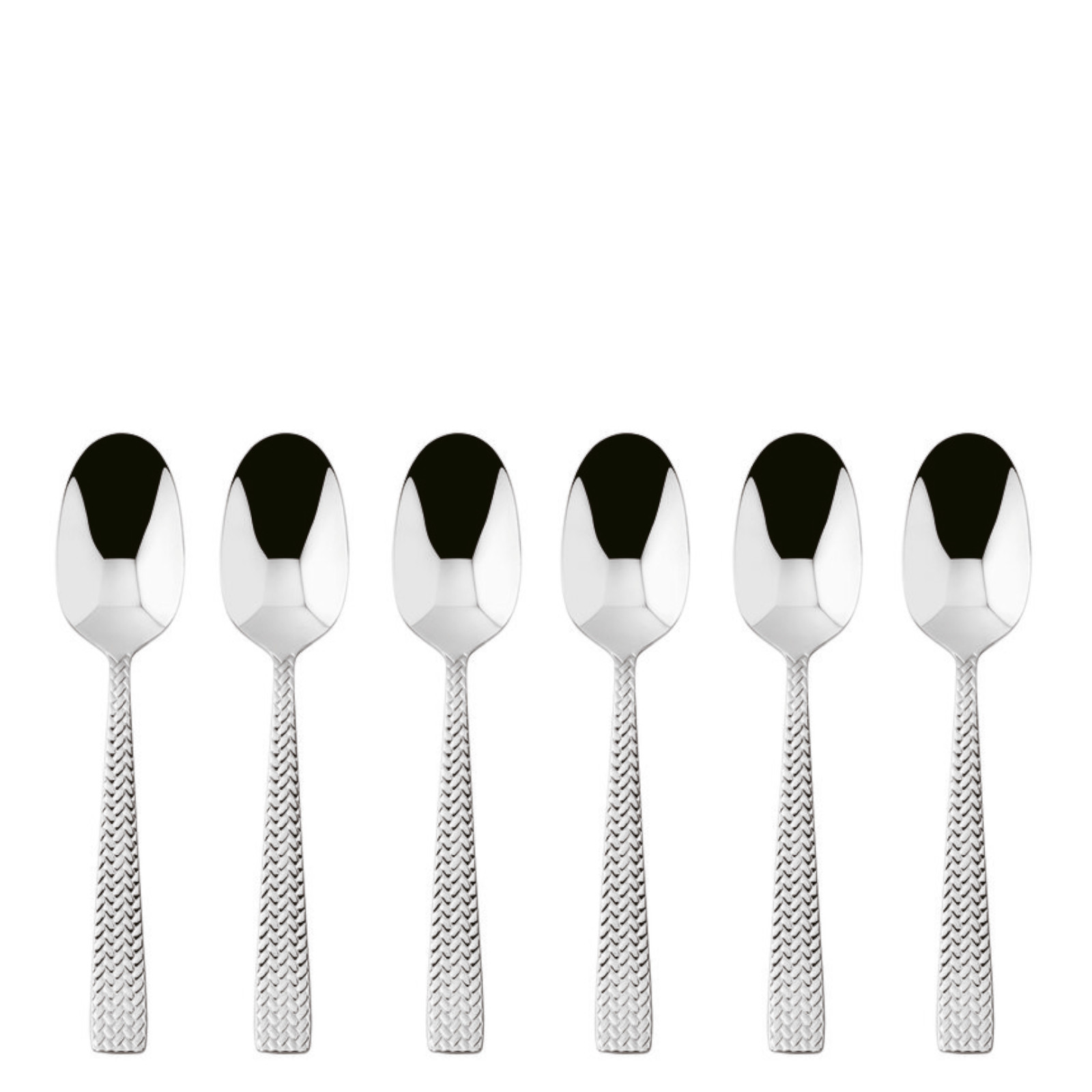 Sambonet Cortina zestaw 6 łyżeczek mokka