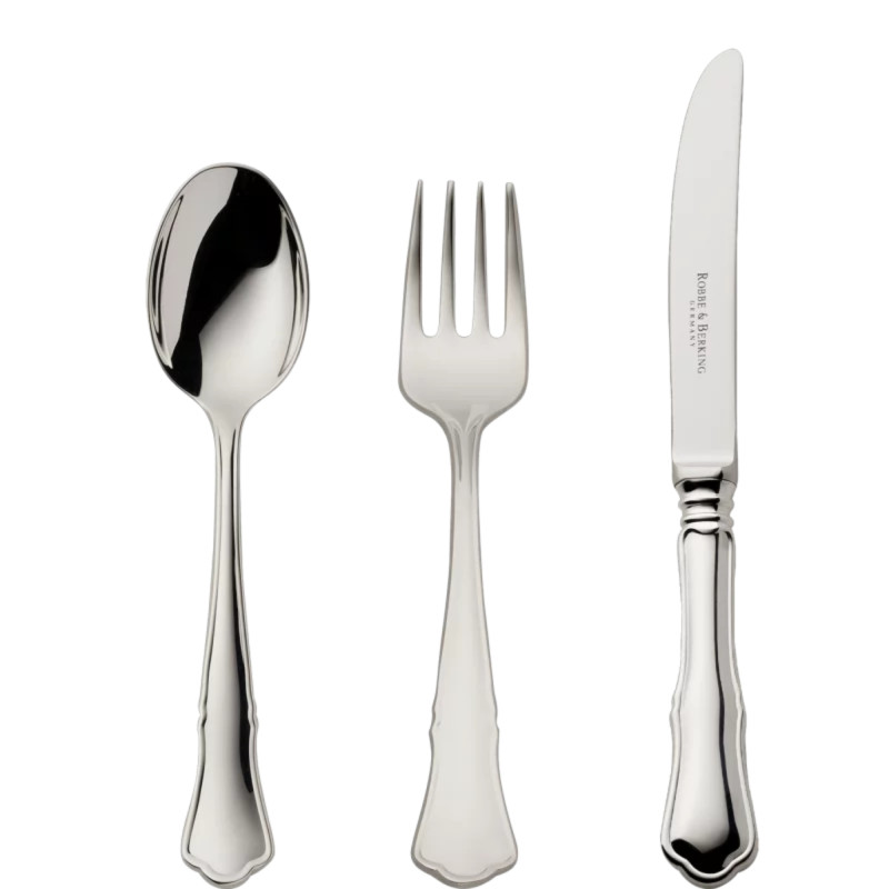 Zestaw sztucców dla dziecka 3 części Alt-Chippendale 150