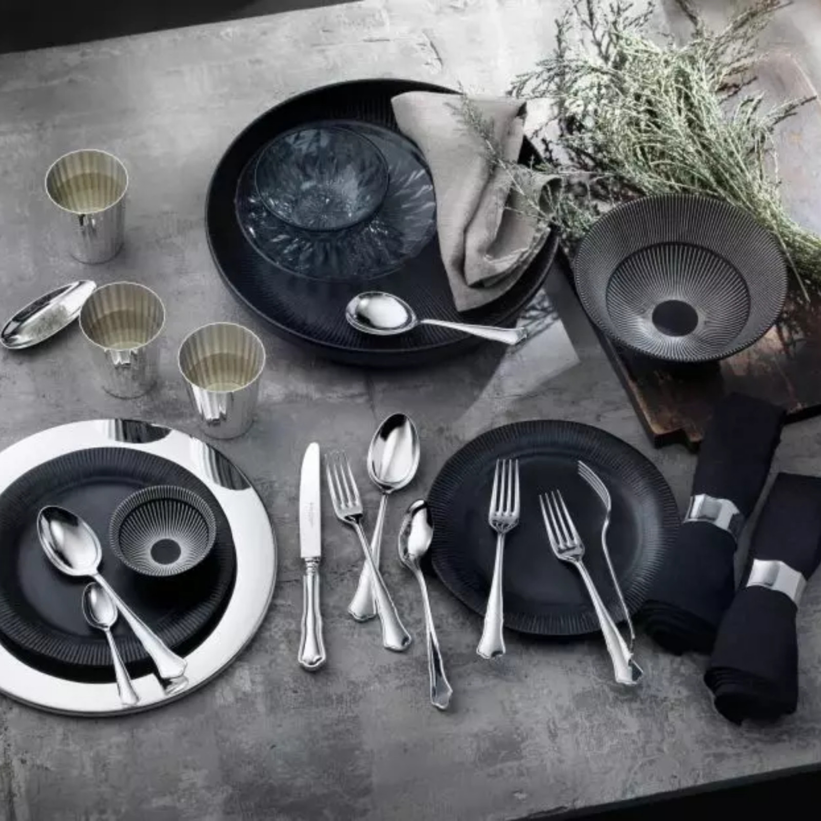 Zestaw sztućów 4 części Alt-Chippendale 150