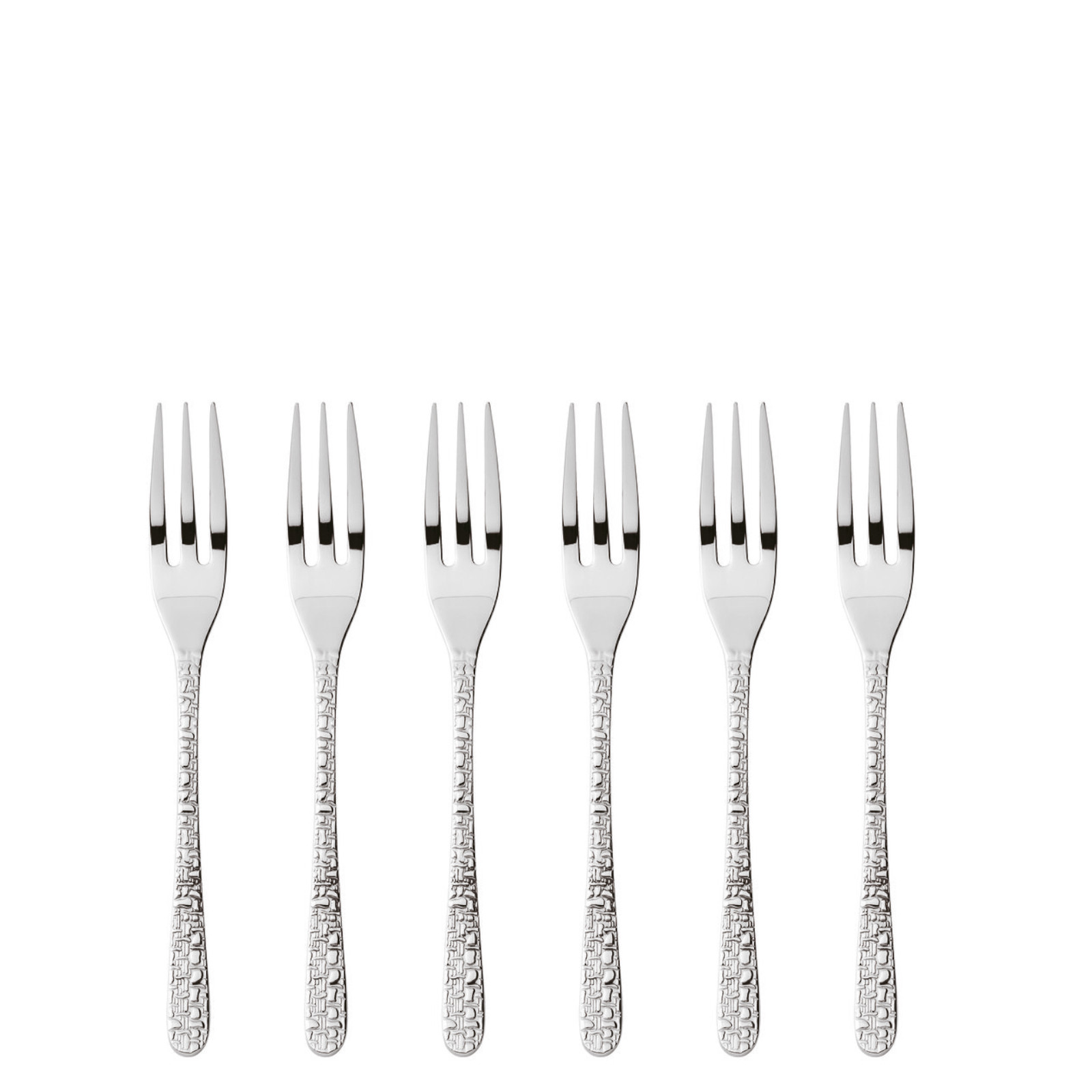 Sambonet Venezia zestaw 6 widelczyków do ciasta