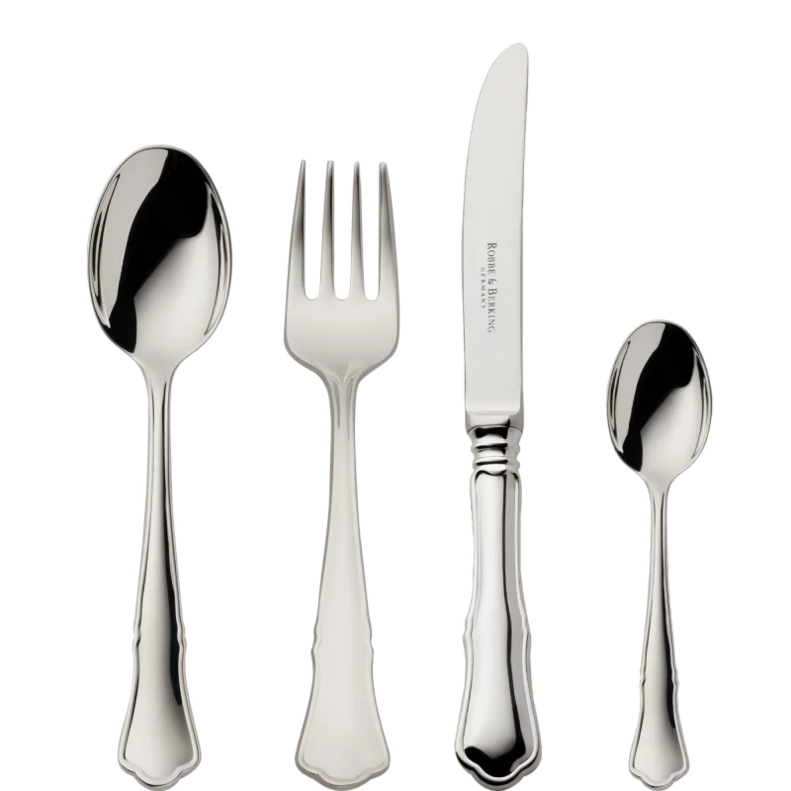 Zestaw sztućów dla dziecka 4 części Alt-Chippendale 150