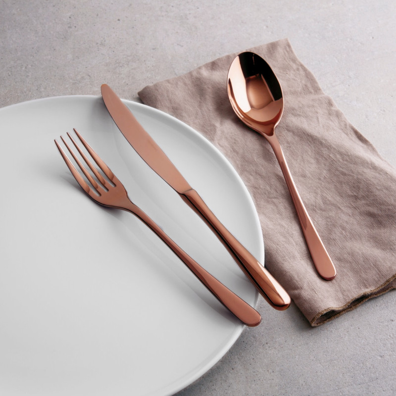 Sambonet Taste 24 cz. zestaw sztućców miedź