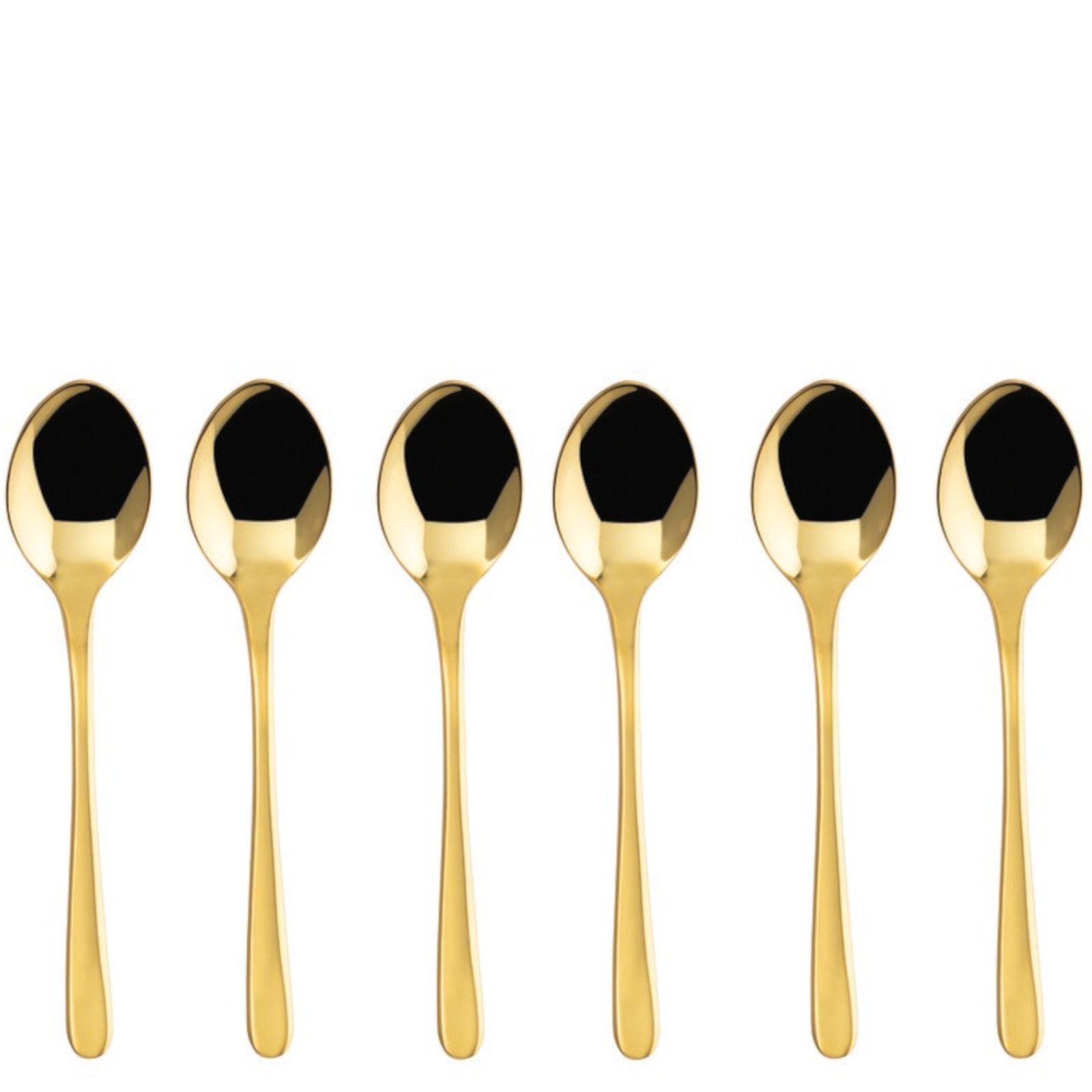 Sambonet Taste zestaw 6 łyżeczek złotych