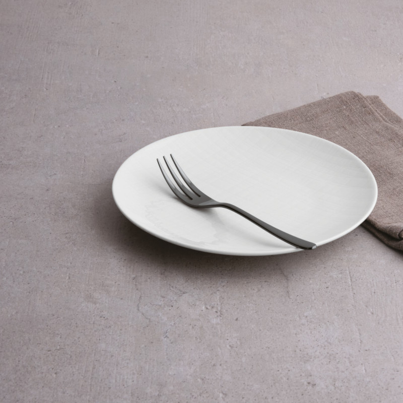 Sambonet Taste zestaw 6 widelczyków do ciasta czarny