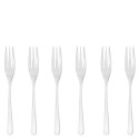 Sambonet Taste zestaw 6 widelczyków do ciasta