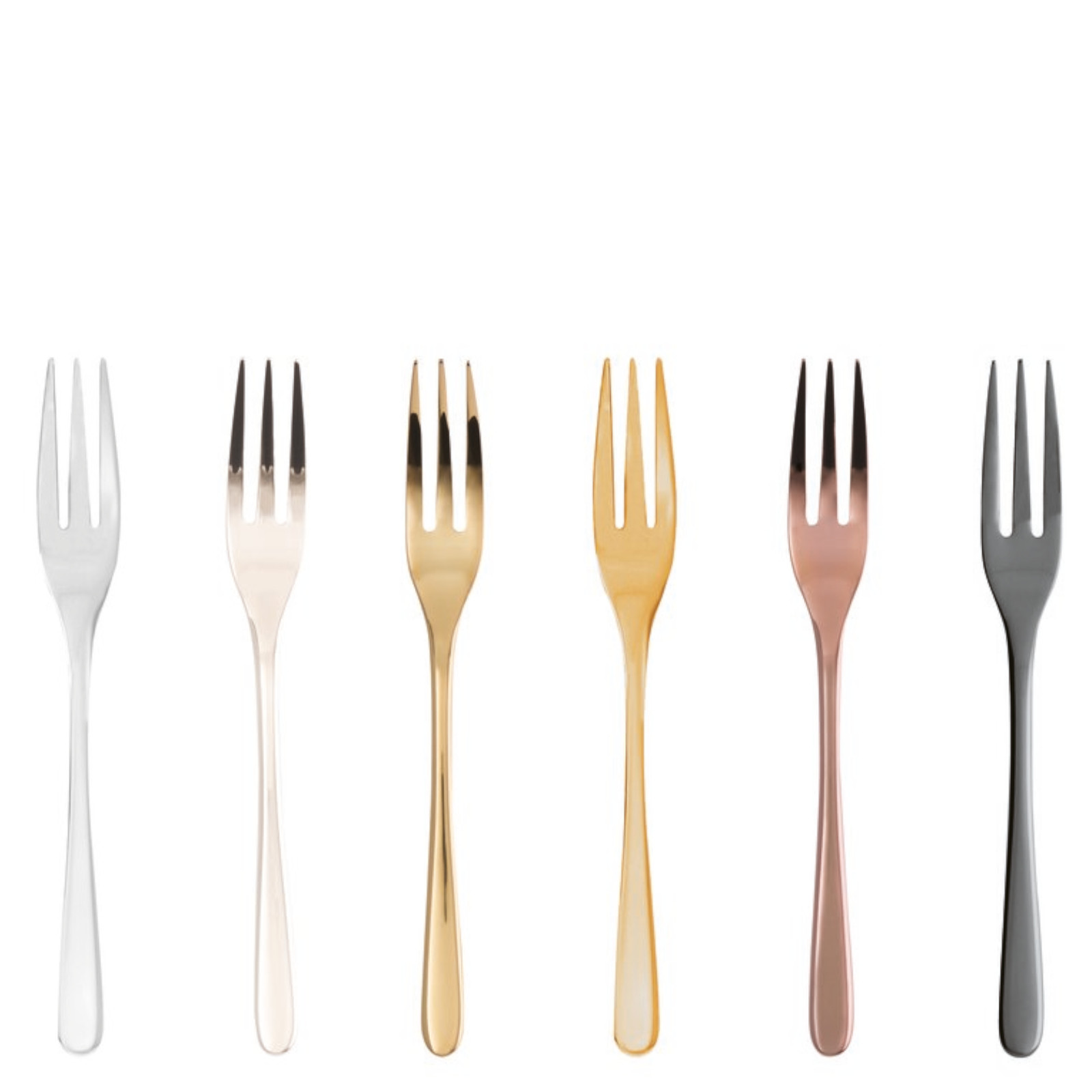 Sambonet Taste Party zestaw 6 widelczyków do ciasta