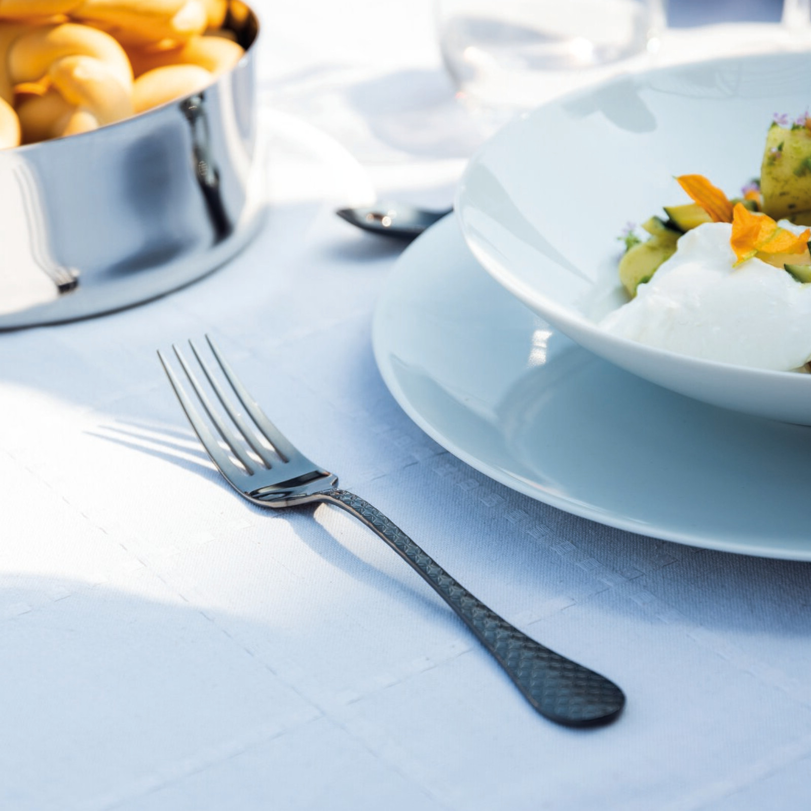 Sambonet Taormina 30 cz. zestaw sztućców czarny