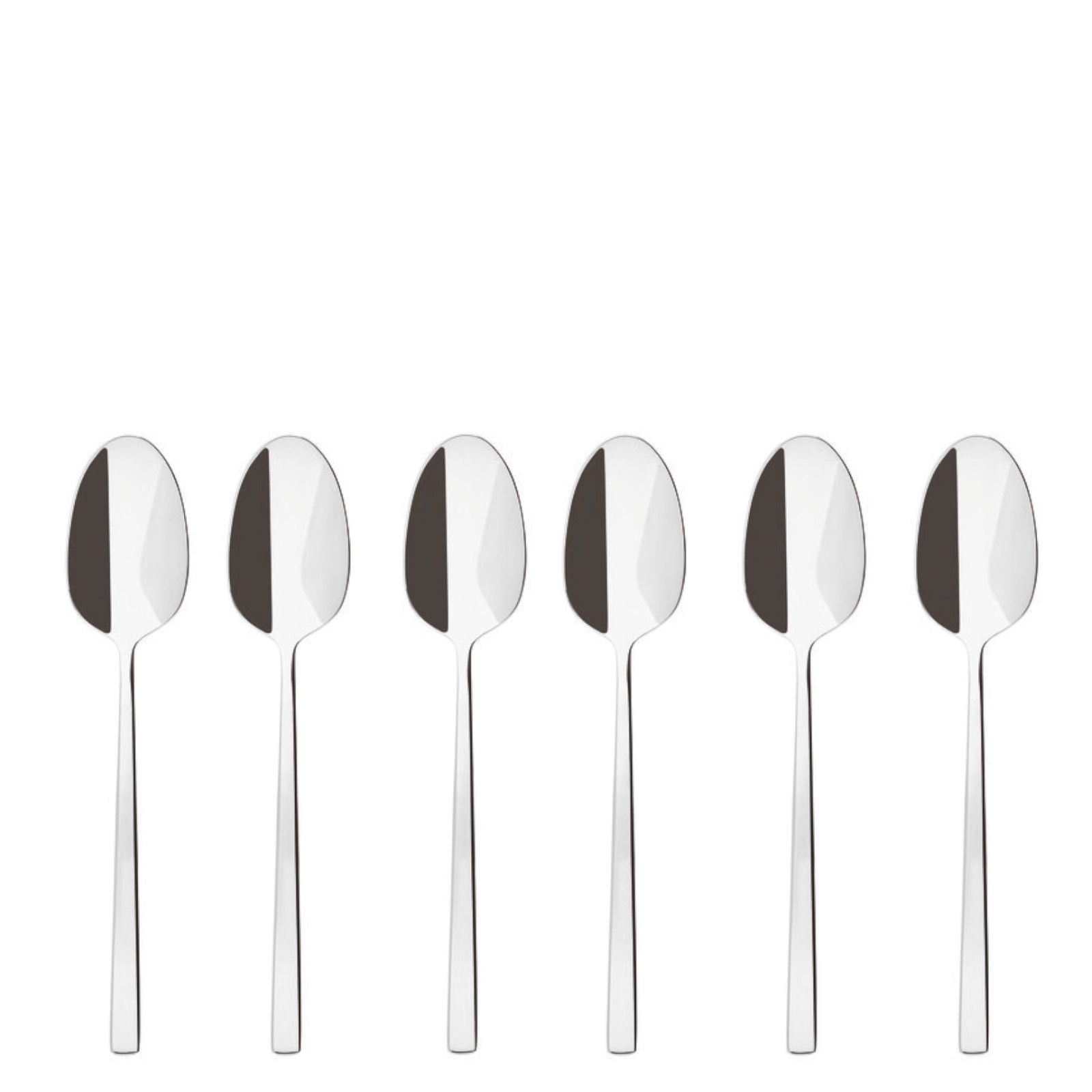 Sambonet Rock zestaw 6 łyżeczek mokka