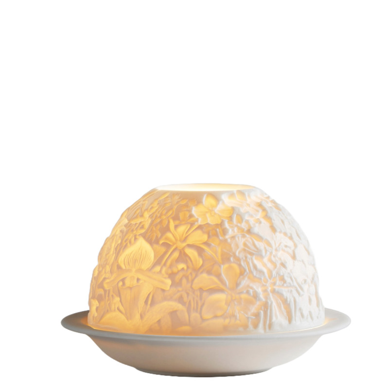 Bernardaud Świecznik Orchidea