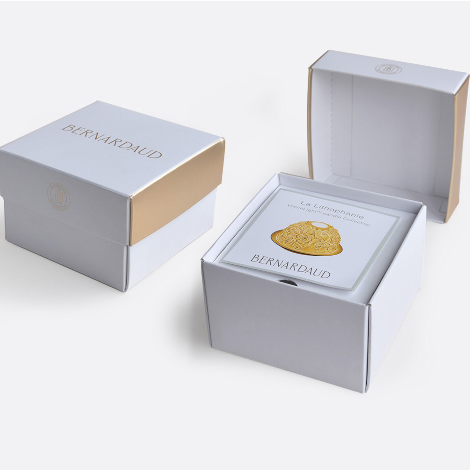 Bernardaud Świecznik Orchidea