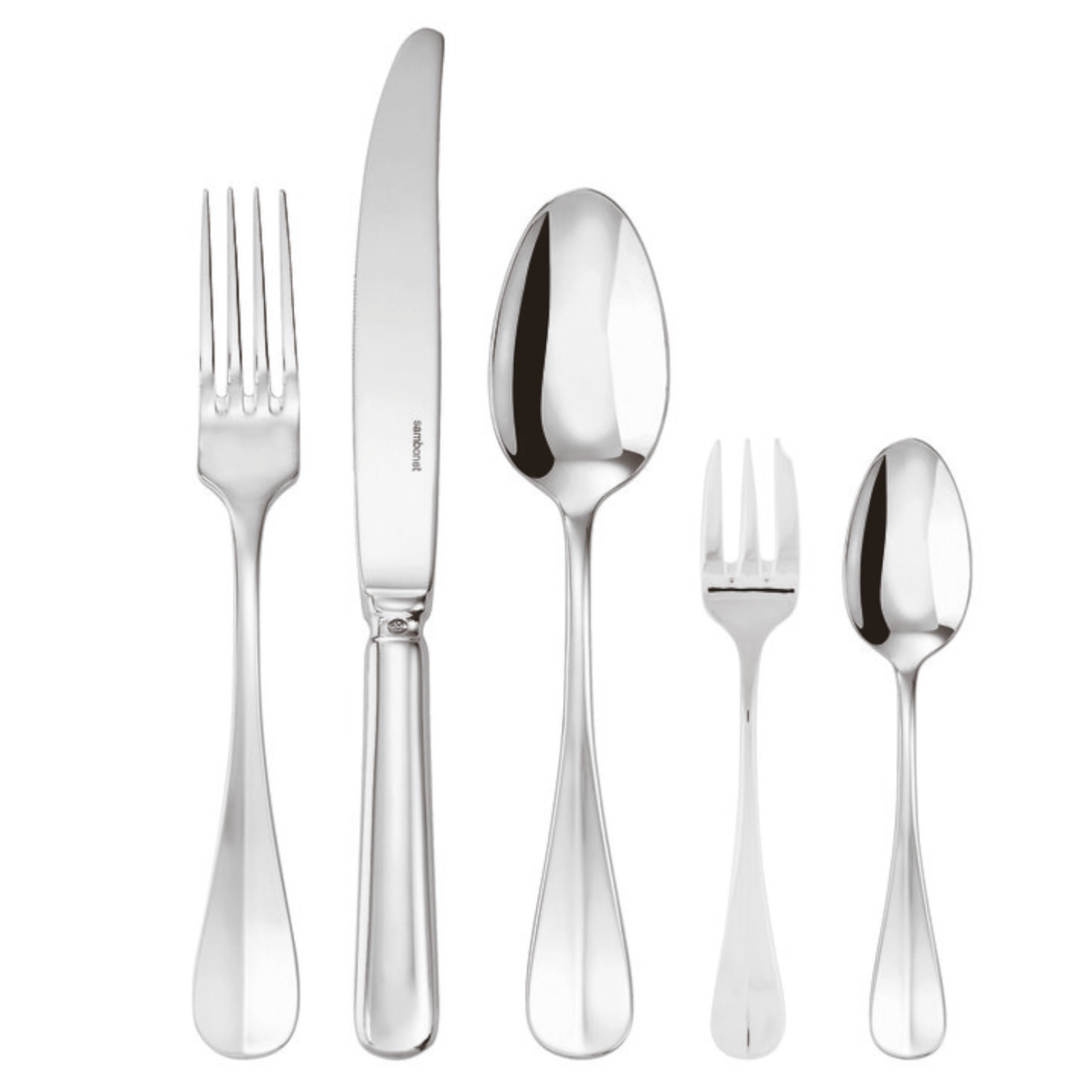 Sambonet Baguette 30 cz. zestaw sztućców posrebrzany