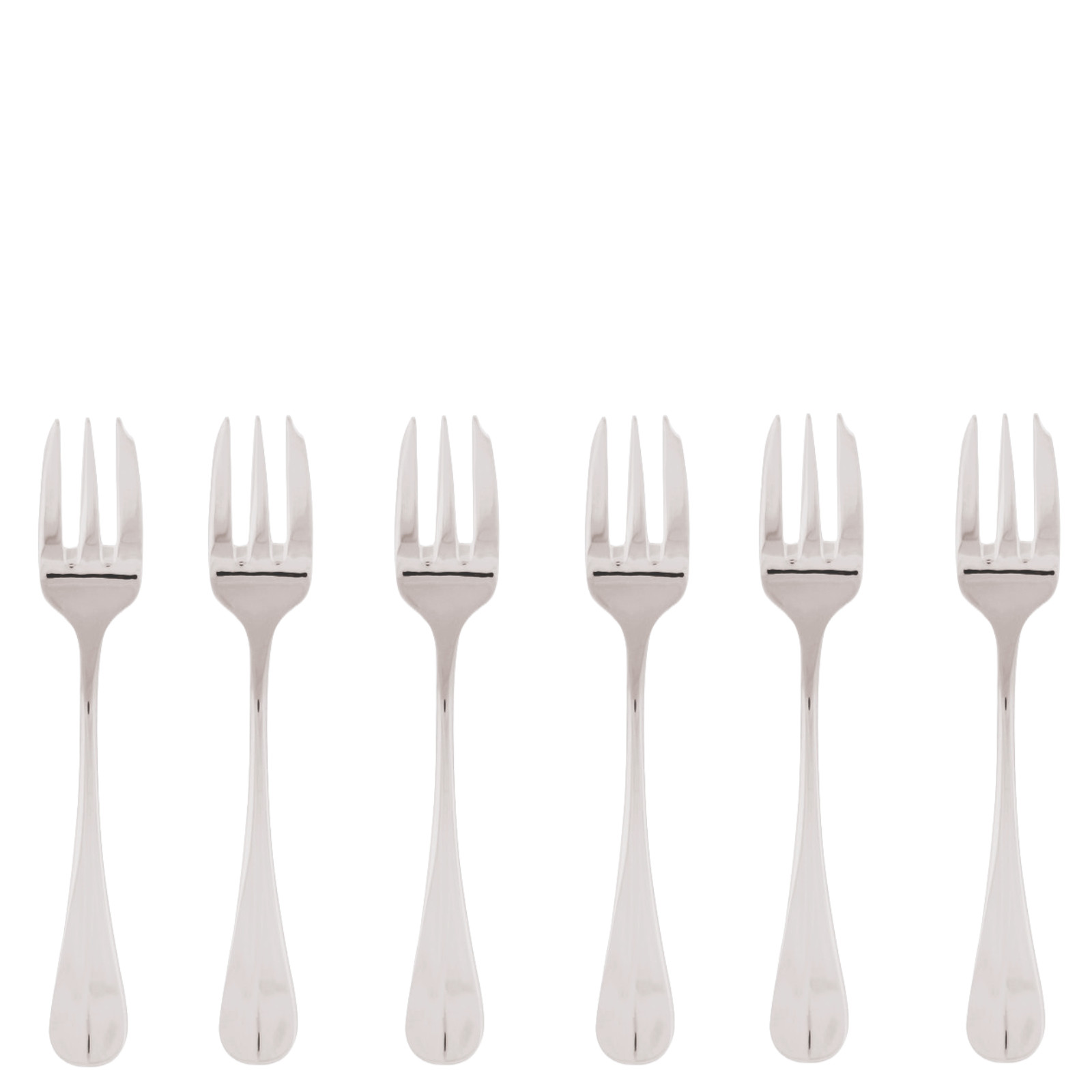 Sambonet Baguette zestaw 6 widelczyków do ciasta