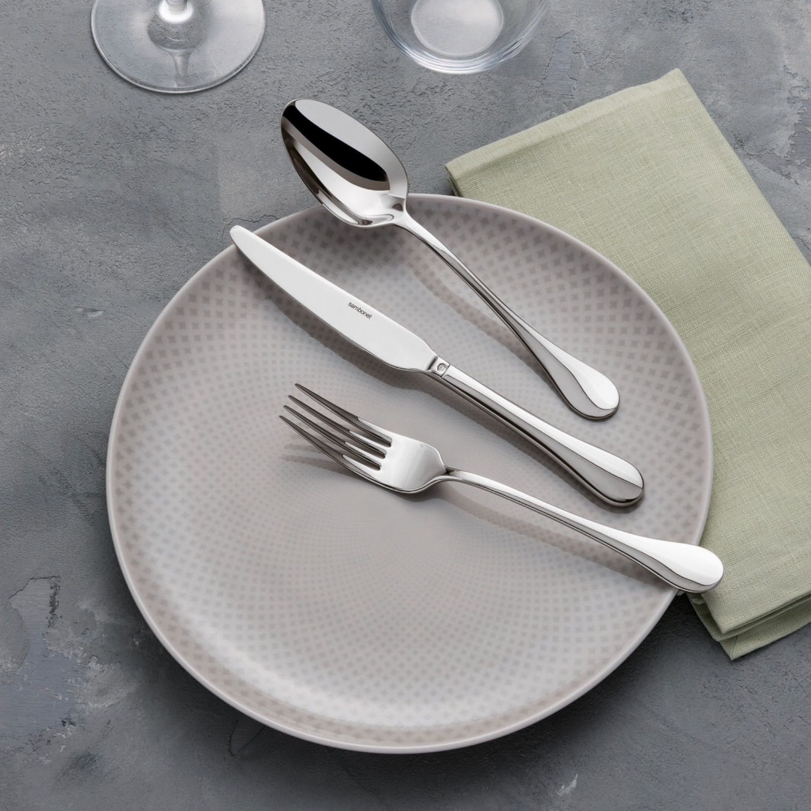 Sambonet Bloom 24 cz. zestaw sztućców