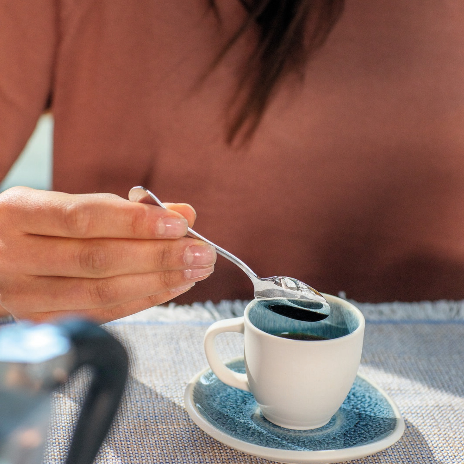 Sambonet Bloom zestaw 6 łyżeczek mokka