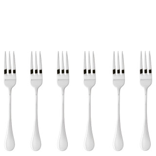 Sambonet Bloom zestaw 6 widelczyków do ciasta
