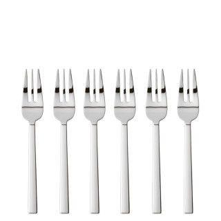 Sambonet Neutra zestaw 6 widelczyków do ciasta