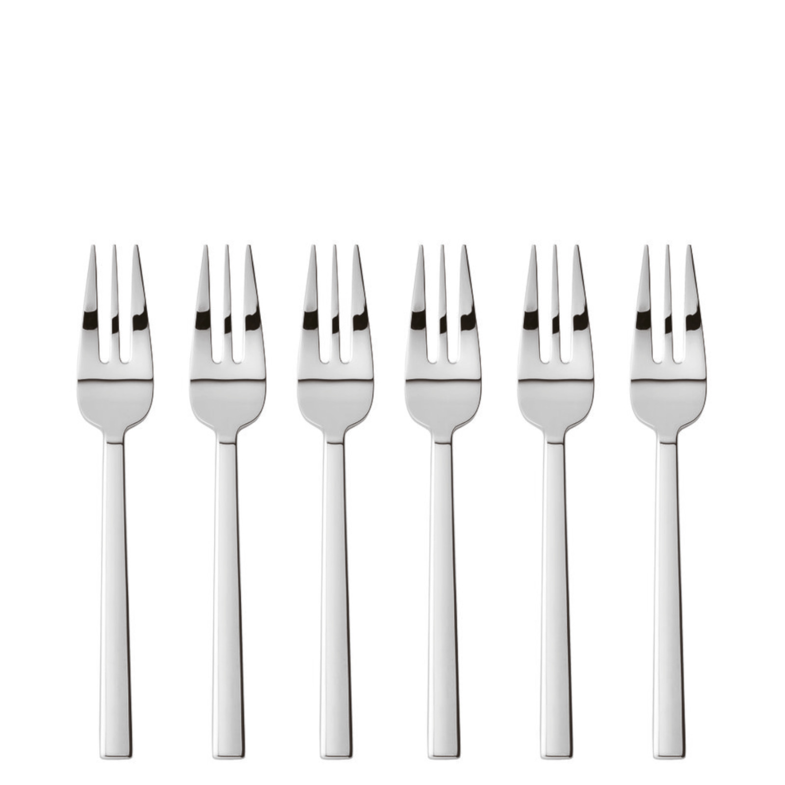 Sambonet Neutra zestaw 6 widelczyków do ciasta