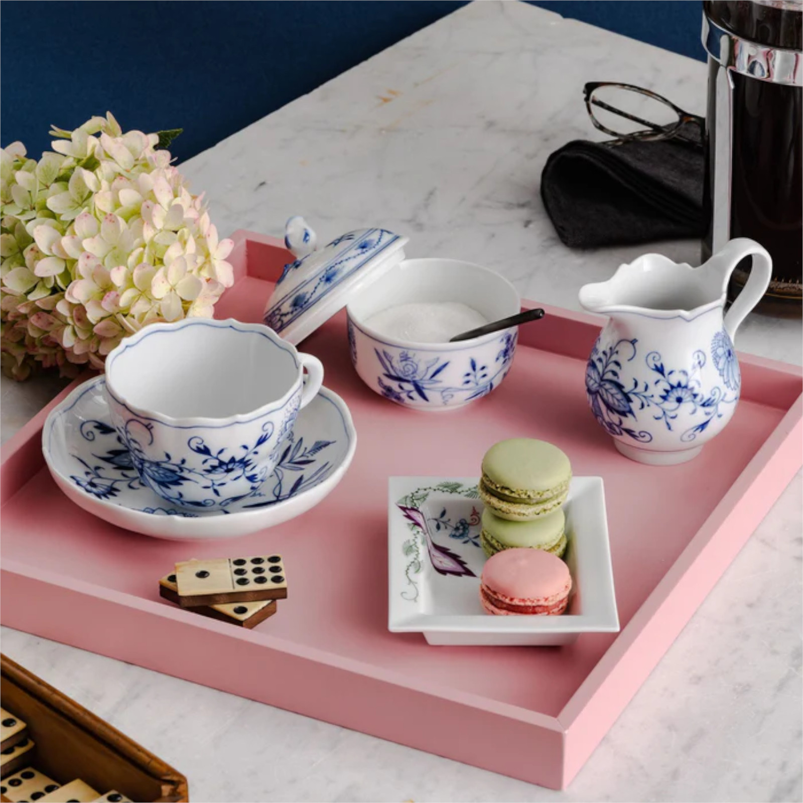 Meissen Deseczka 20 cm Wzór Cebulowy