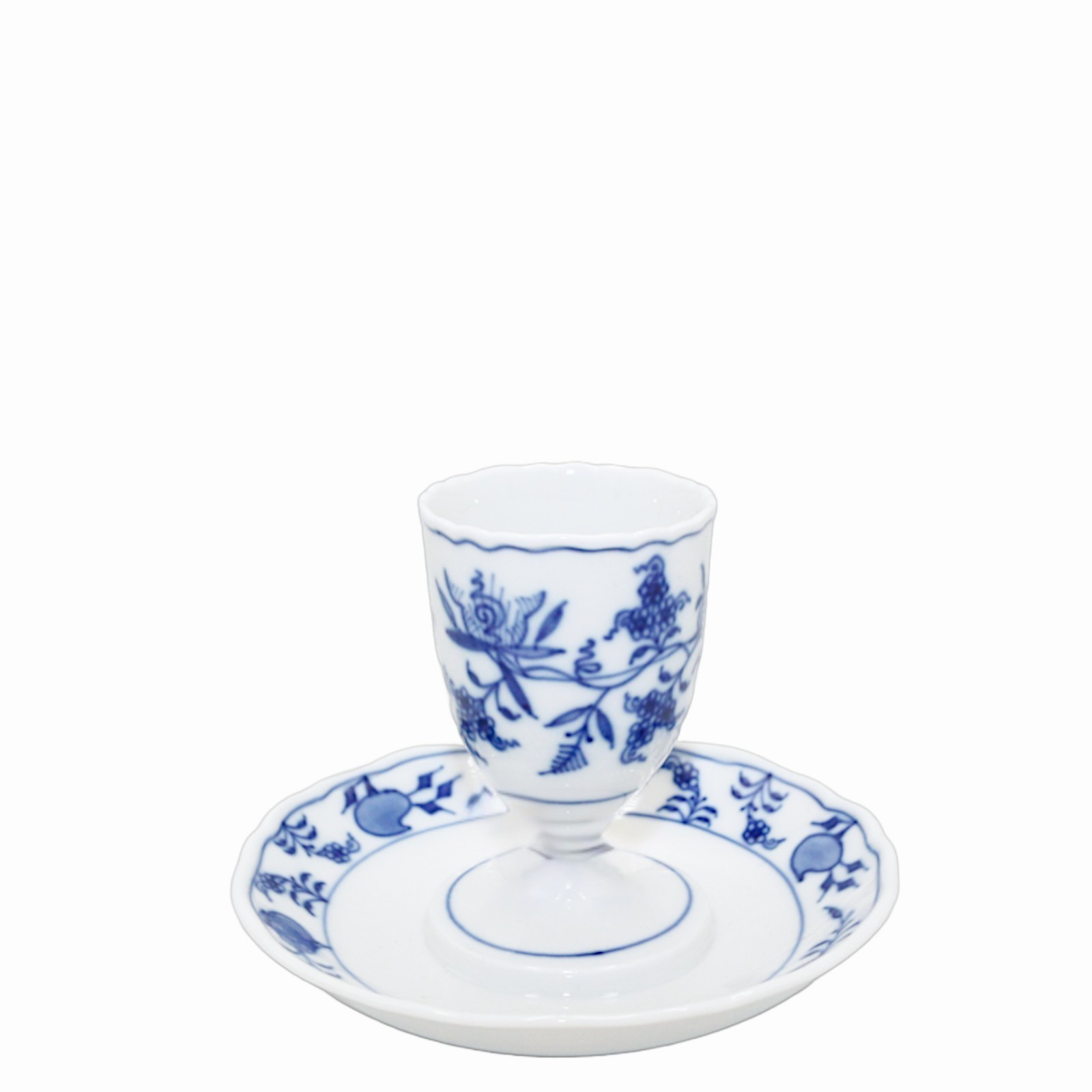 Meissen Kieliszek do jajka Wzór Cebulowy