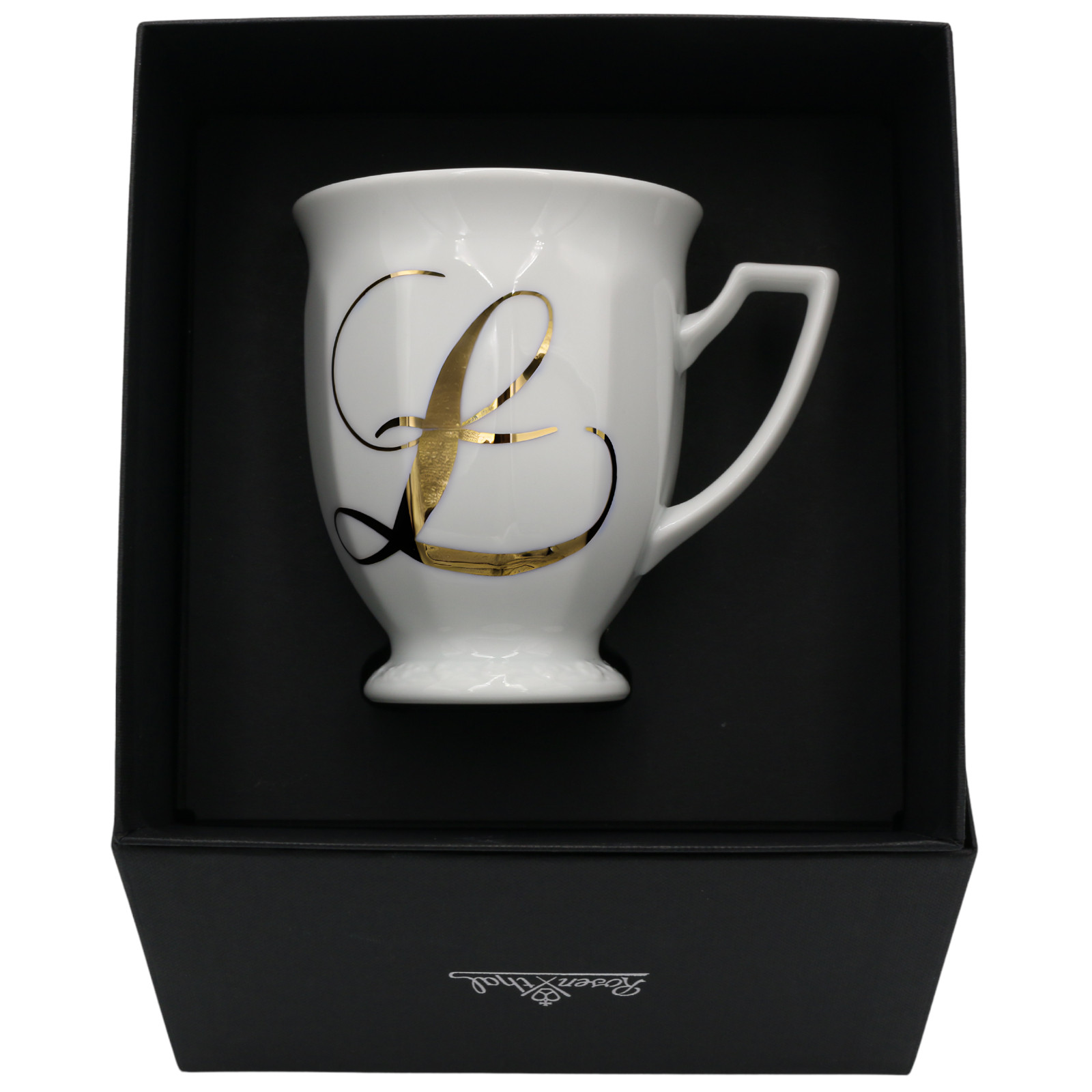 Kubek mały Maria Biała alfabet ,,Ł"