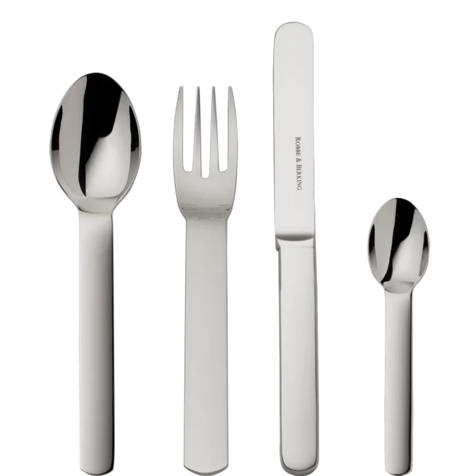 Zestaw sztućców dla dziecka 4 części Topos 18/8