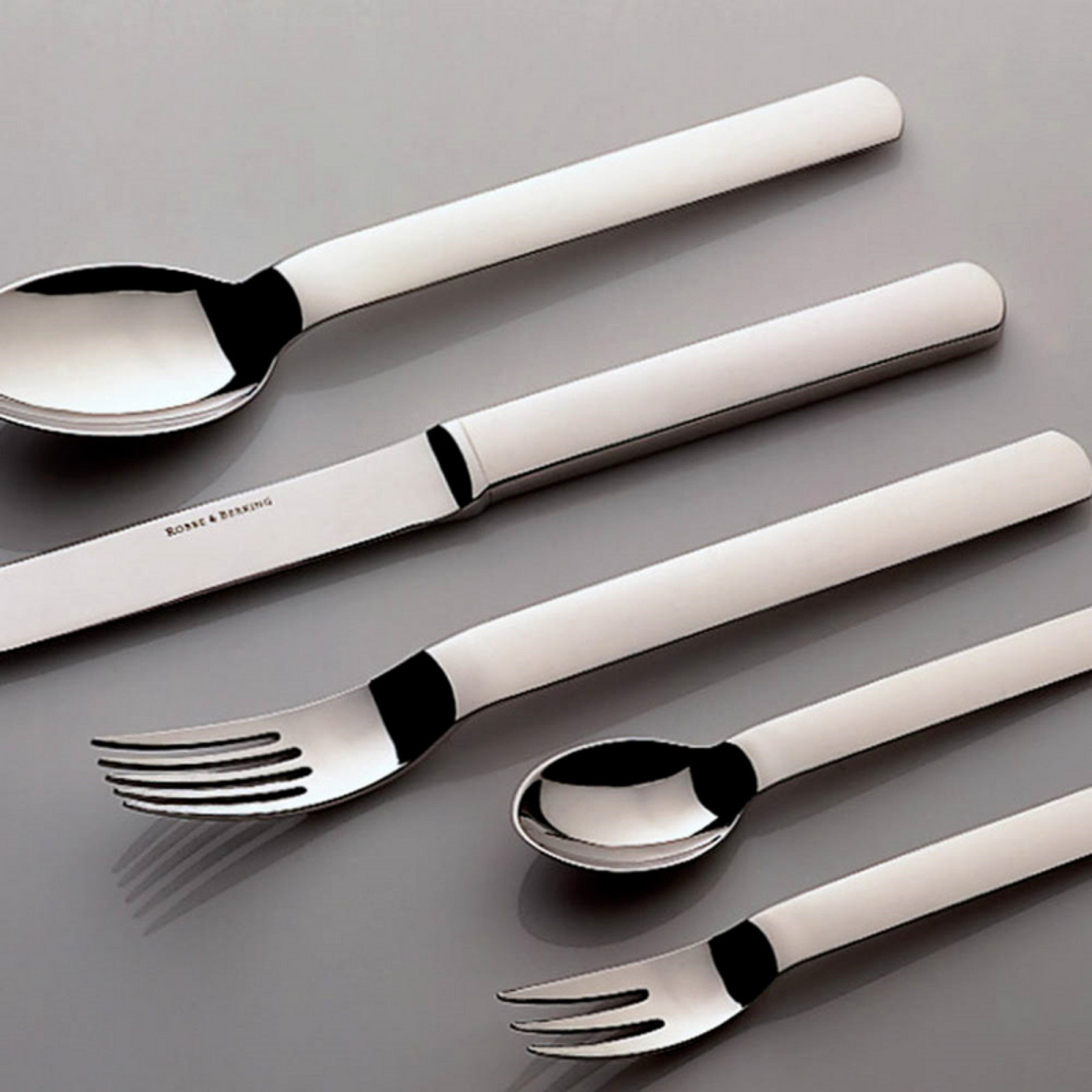 Zestaw sztućców dla dziecka 4 części Topos 18/8