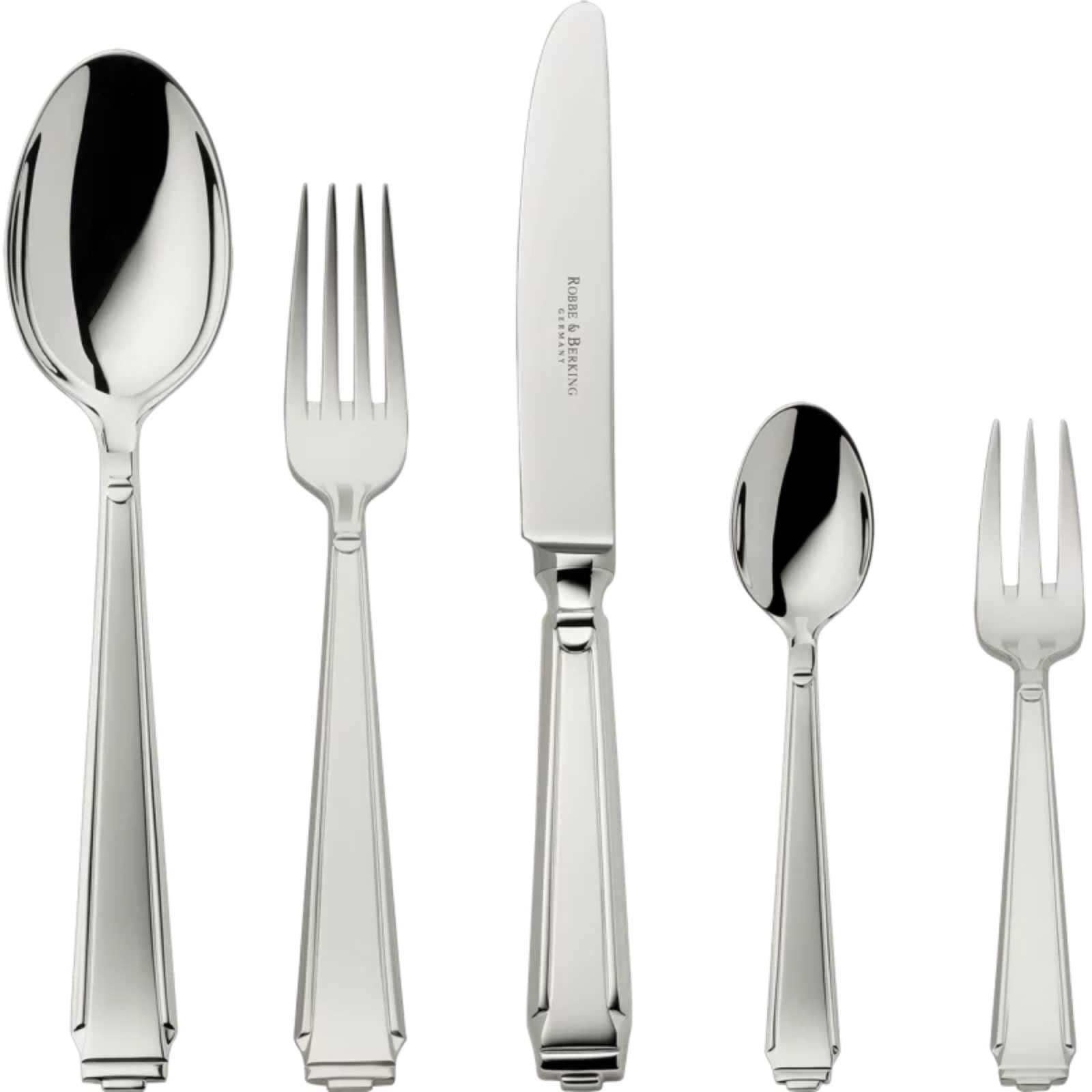 Zestaw sztućców 30 części Art Deco 150