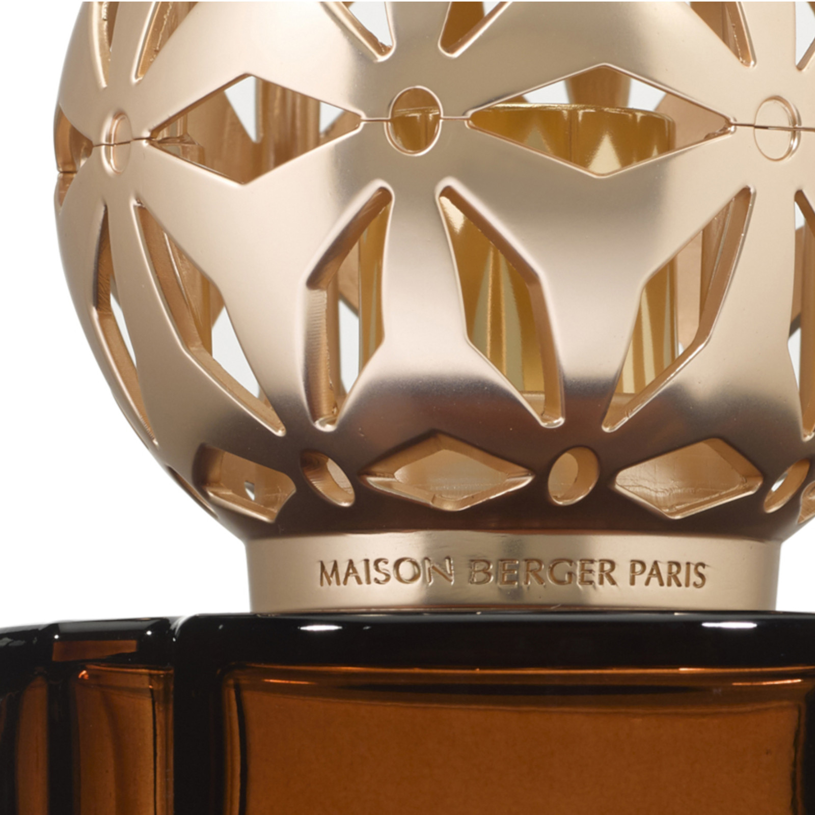 Zestaw Pomelis brąz Maison Berger Paris Lampa katalityczna
