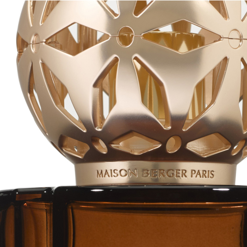 Zestaw Pomelis brąz Maison Berger Paris Lampa katalityczna