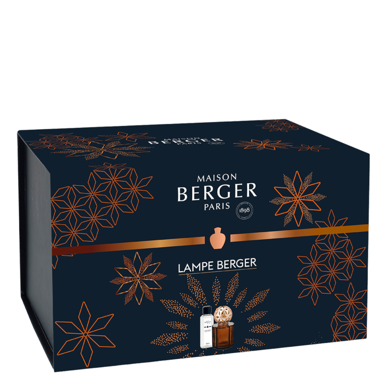 Zestaw Pomelis brąz Maison Berger Paris Lampa katalityczna