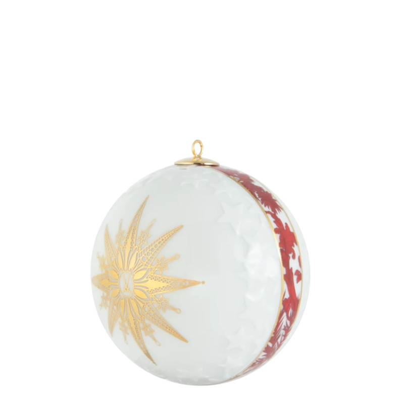 Meissen Bombka Star red