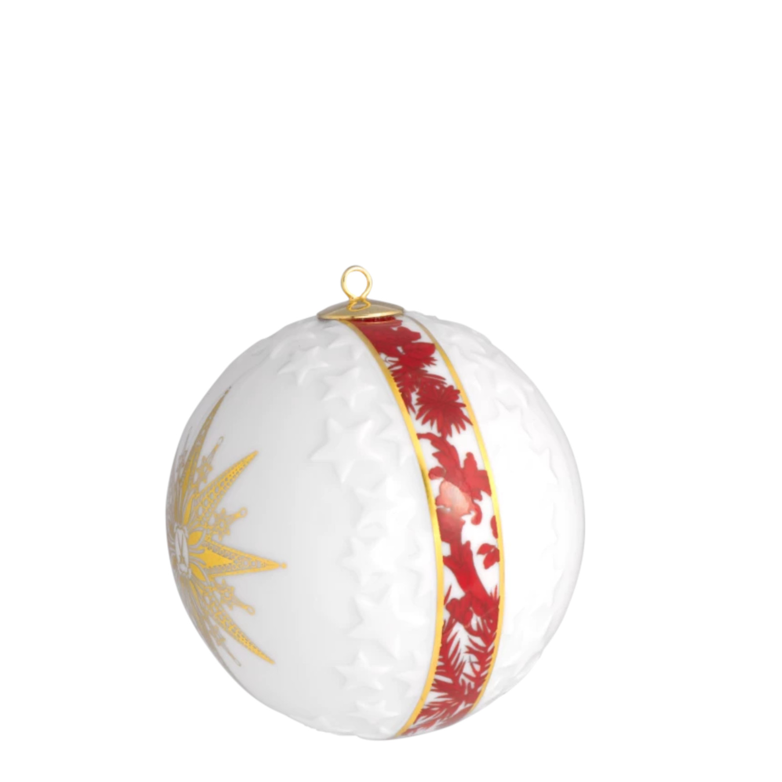 Meissen Bombka Star red