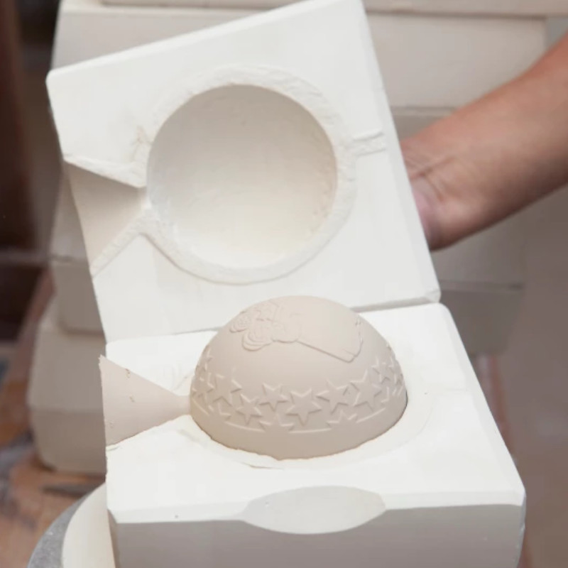 Meissen Bombka Star red