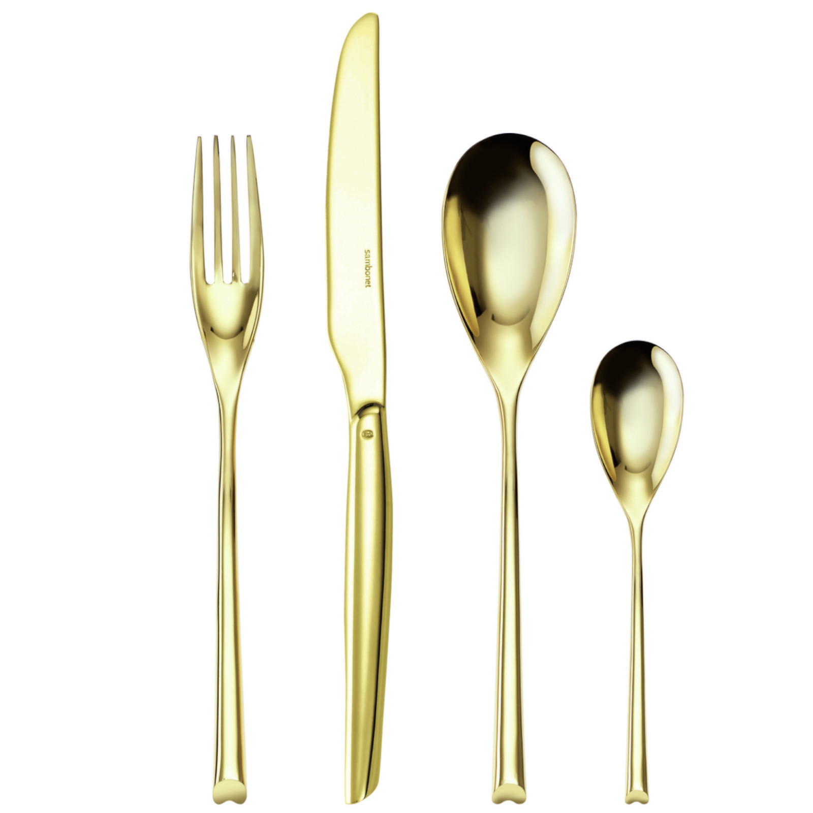 Sambonet H-Art 24 cz. zestaw sztućców złote