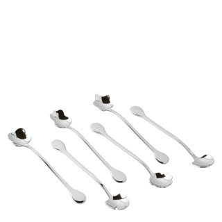 Sambonet Zestaw 6 łyżeczek koktajlowych Party Flower