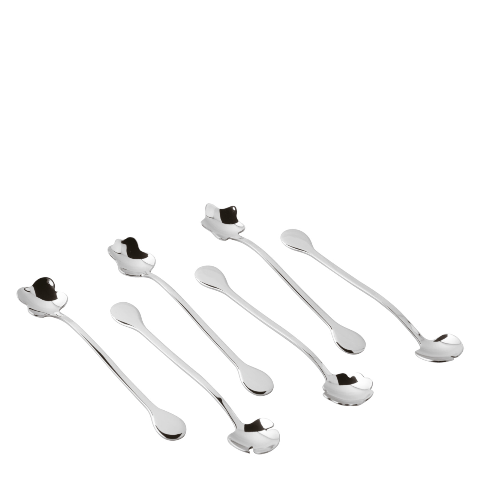 Sambonet Zestaw 6 łyżeczek koktajlowych Party Flower