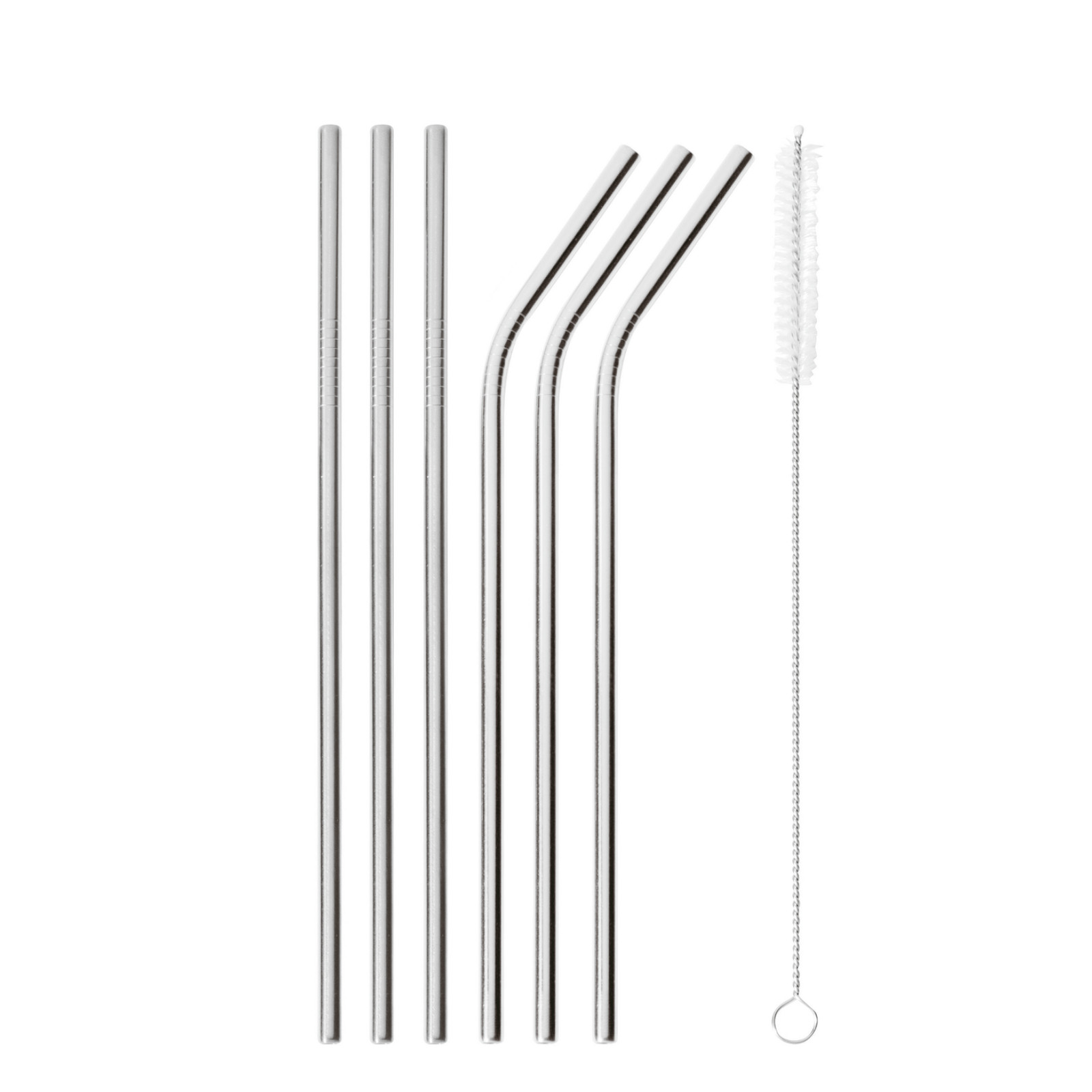 Sambonet Słomki stalowe - zestaw 6 szt
