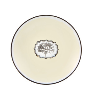 Vista Alegre talerz zółty 23 cm Herbariae