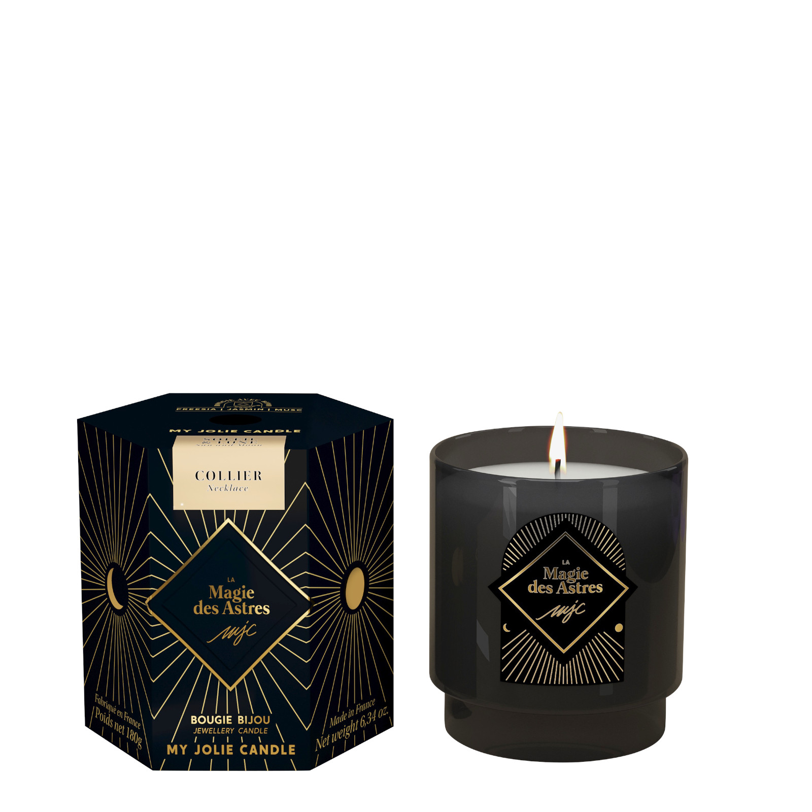 Astres świeca z naszyjnikiem