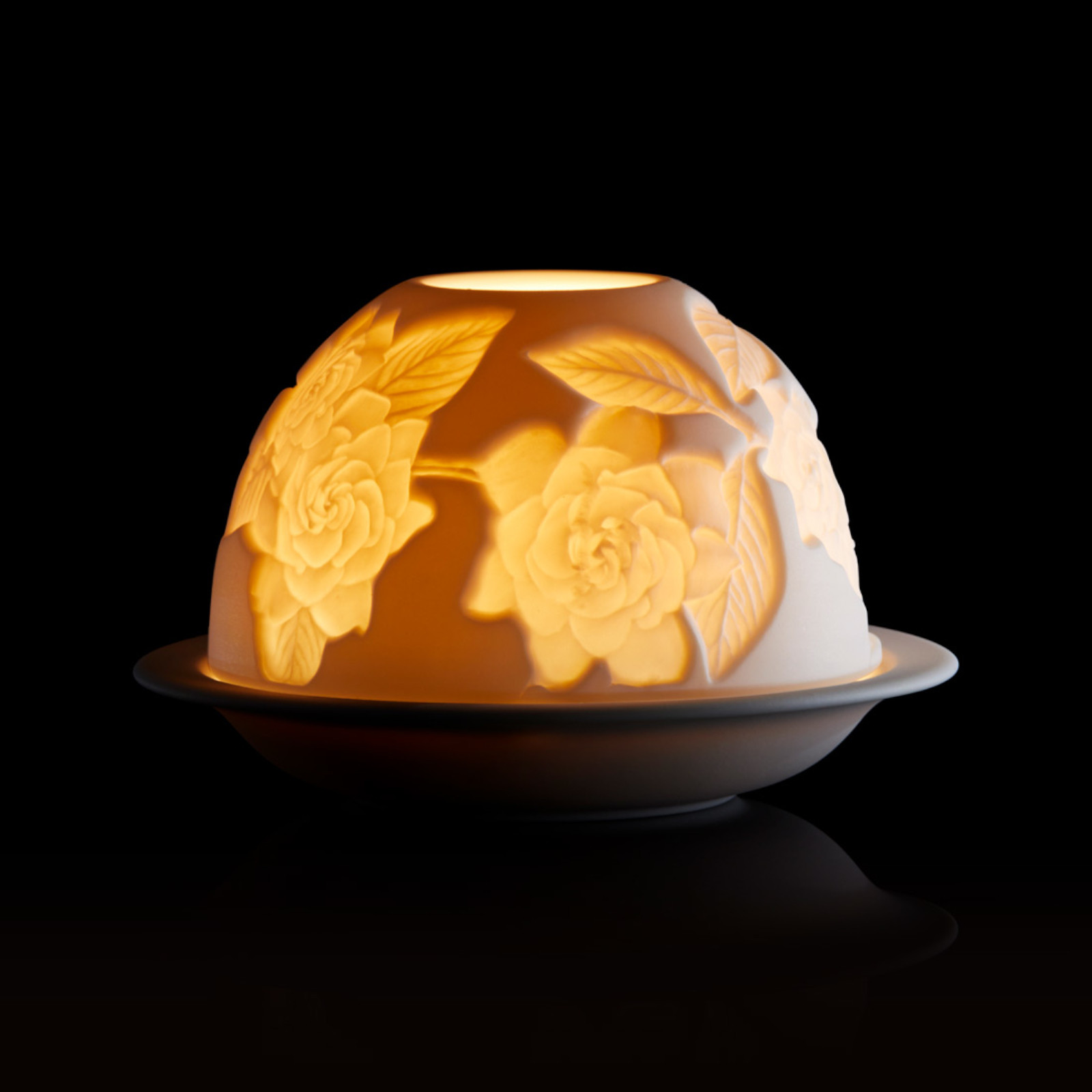 Bernardaud Świecznik Gardenia