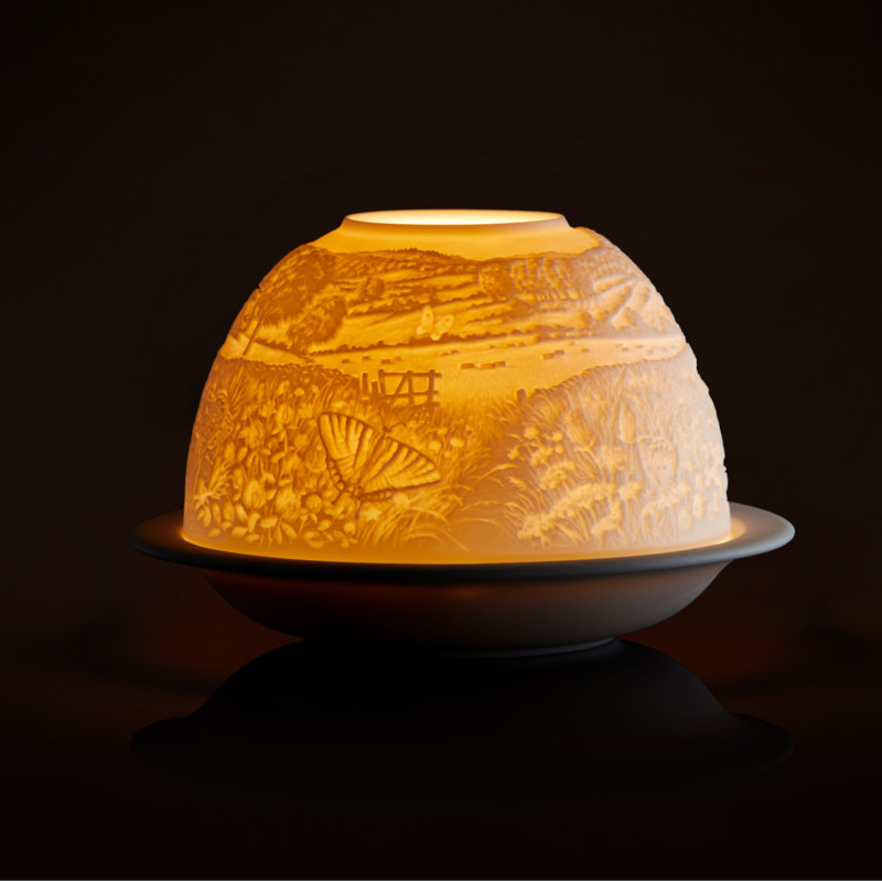 Bernardaud Świecznik Motyle