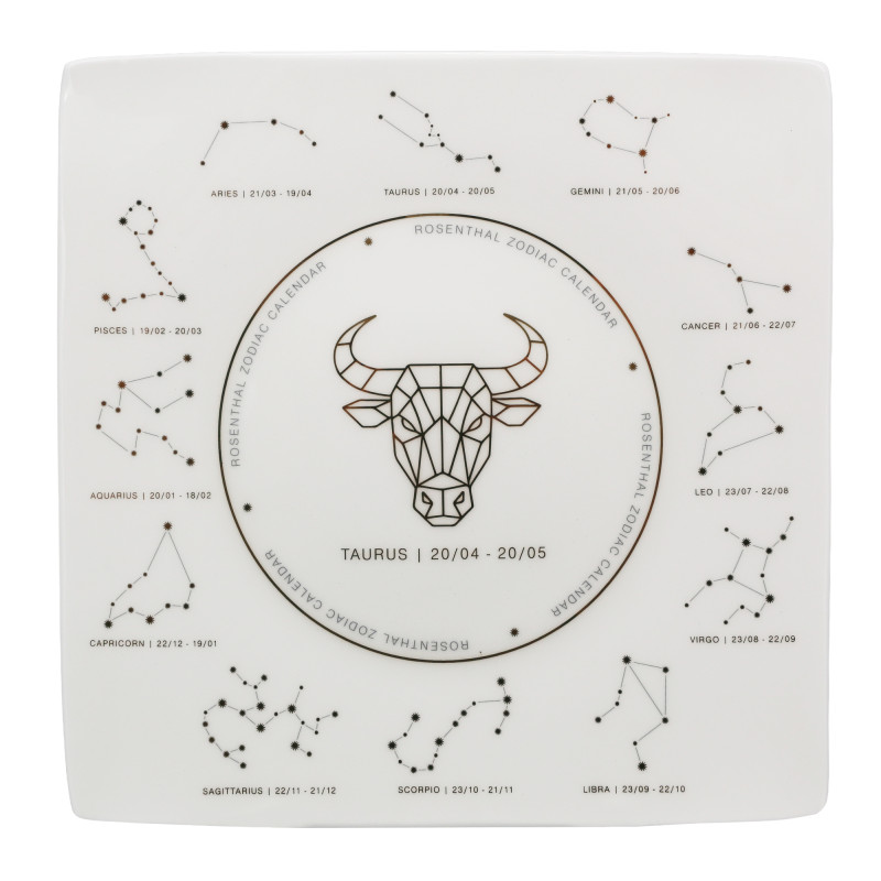 Talerz Znak Zodiaku Byk