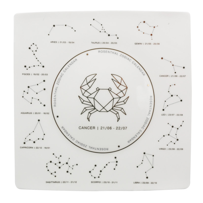 Talerz Znak Zodiaku Rak