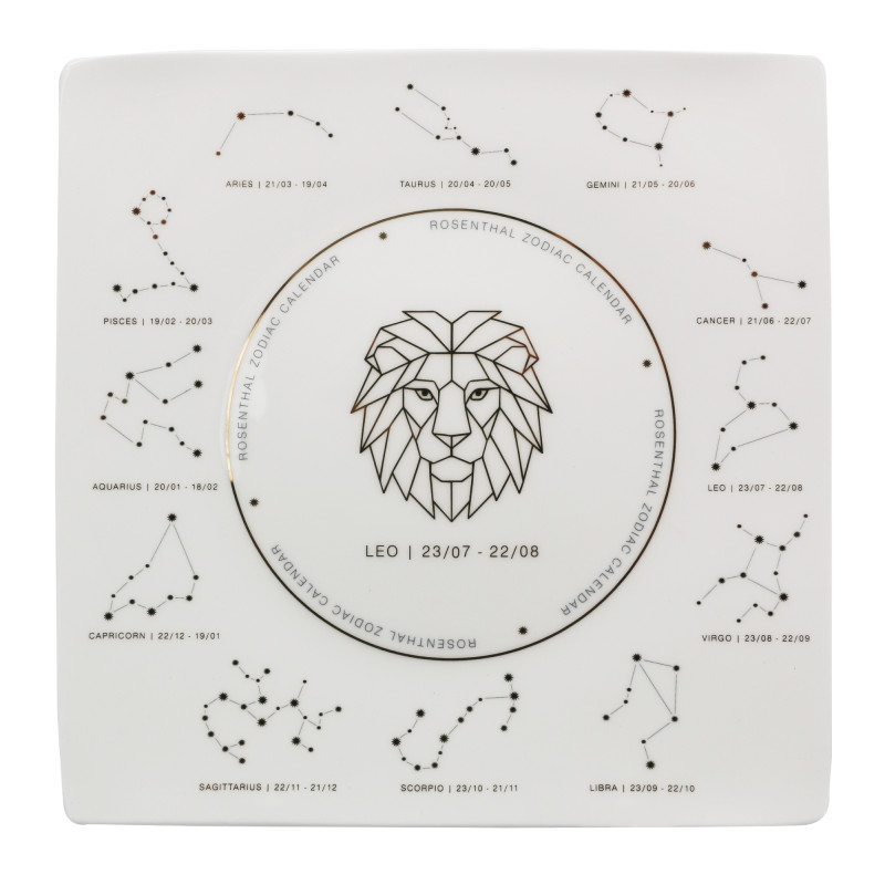 Talerz Znak Zodiaku Lew