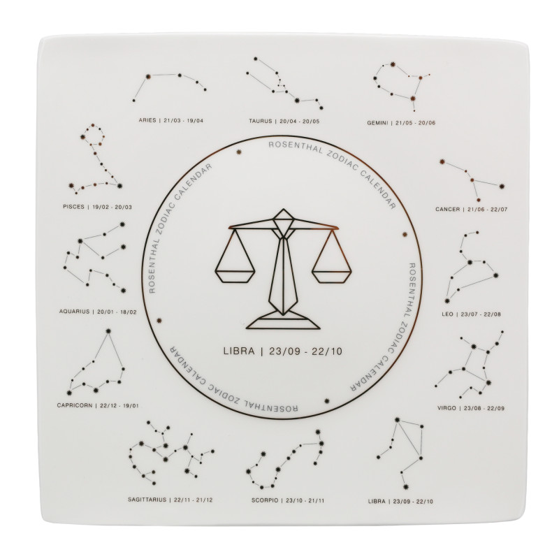 Talerz Znak Zodiaku Waga