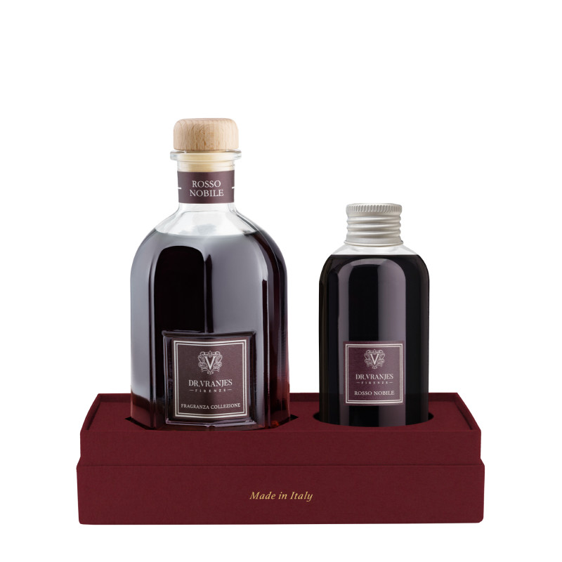 Zestaw Rosso Nobile dyfuzor 250ml + uzupełniacz 150ml