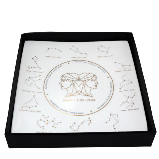 Talerz Znak Zodiaku Bliźnięta